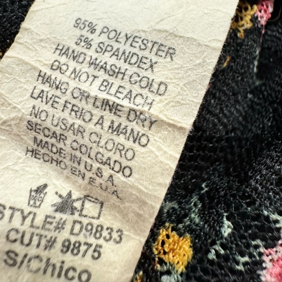 Easel Tie Back Floral Dress - Picture 5 of 5